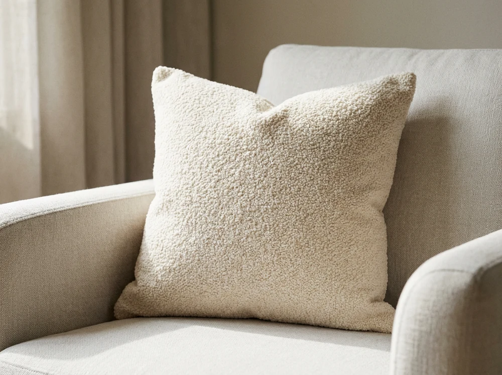 Classic Cream Decorative Pillow